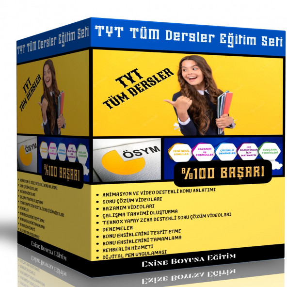 TYT Tüm Dersler Eğitim Seti (Dijital-Online) ürün görseli 1