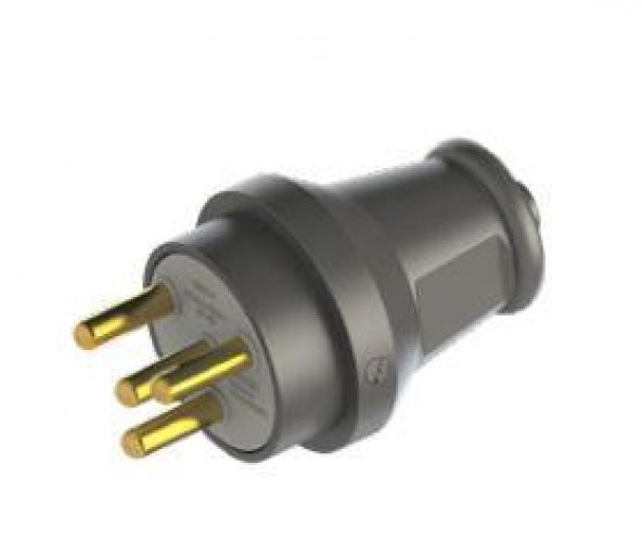 Ne-ad 3x25A Kauçuk Trifaze Fiş ürün görseli 1
