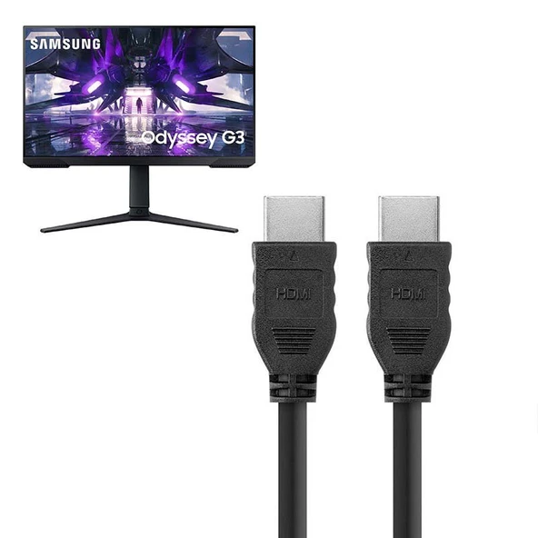 Hdmi Kablo 1.5mt 4K Full HD Premium Yüksek Hızlı Samsung Monitör Görüntü Kablosu ürün görseli 1
