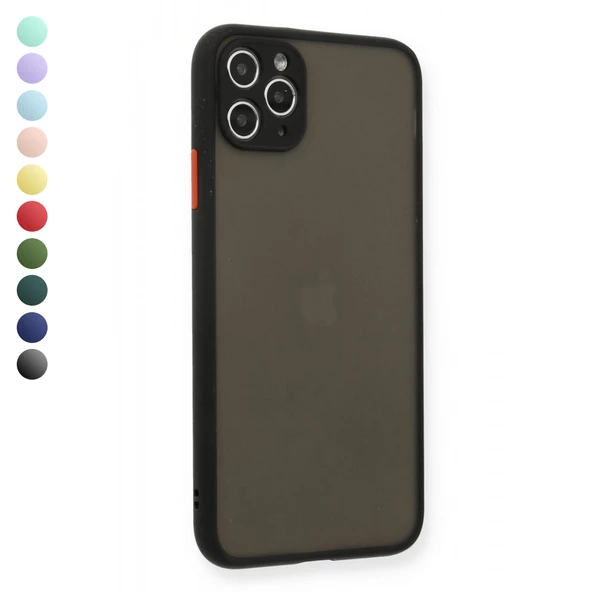 FitCase iPhone 11 Pro Kılıf Montrea Silikon Arka Kapak ürün görseli 1