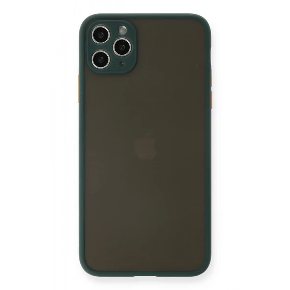 FitCase iPhone 11 Pro Kılıf Montrea Silikon Arka Kapak - Resim 6