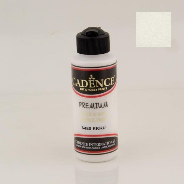 Cadence Akrilik Boya 250ML 6480 Ekru Ahşap Boyası ürün görseli 1