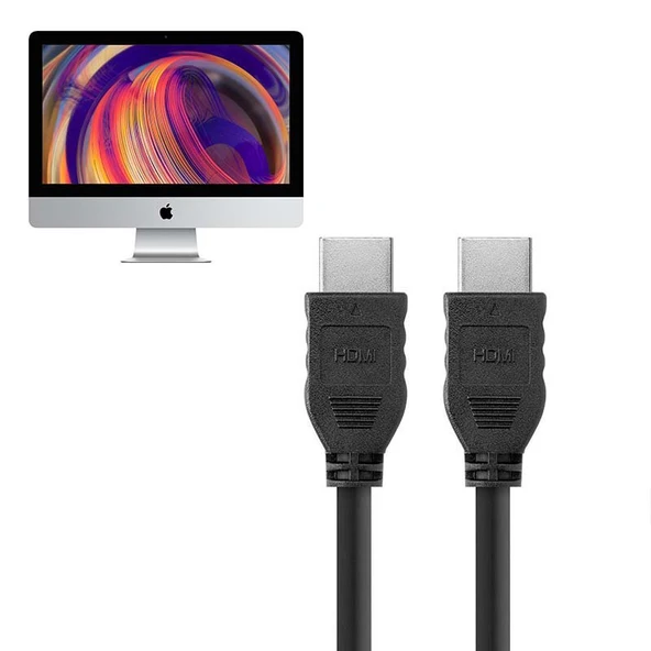 Hdmi Kablo 1.5mt 4K Full HD Premium Yüksek Hızlı Apple All In One Görüntü Kablosu ürün görseli 1