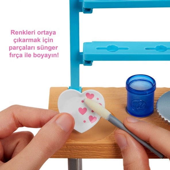 Barbienin Sanat Atölyesi HCM85 - Resim 4