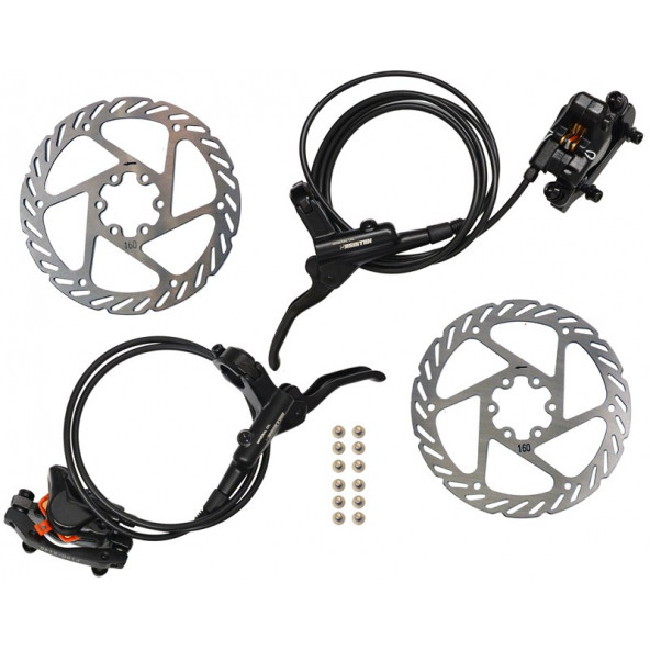 Asistan Bauer DB100 Hidrolik Disk Fren Ön/Arka Set ürün görseli 1