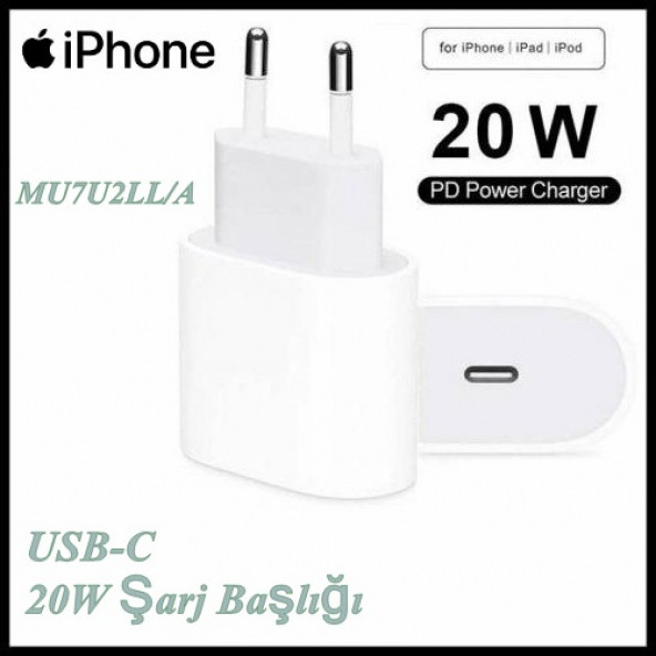 Iphone 11 12 13 / Pro / Promax Apple Uyumlu 20W Usb - C Hızlı Şarj Adaptörü ürün görseli 1