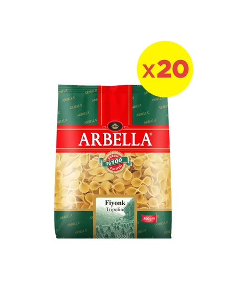 Arbella Fiyonk Makarna 500 gr x 20 Adet ürün görseli 1