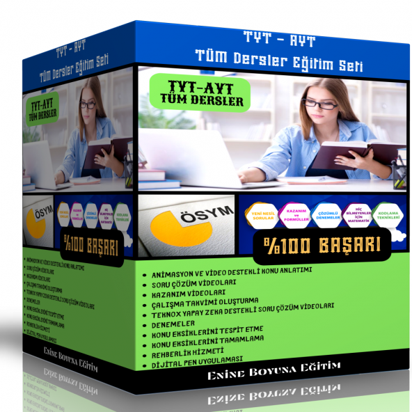 TYT  AYT Tüm Dersler Eğitim Seti Dijital  Online ürün görseli 1