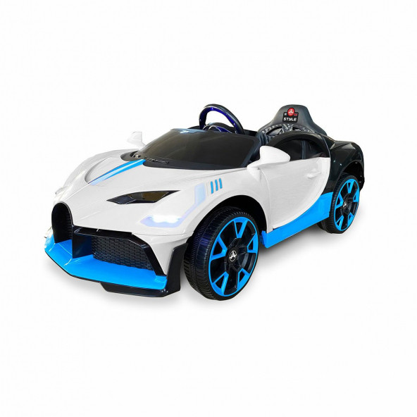 Akar Oyuncak Style 4X2 12 Volt Akülü Araba Beyaz ürün görseli 1