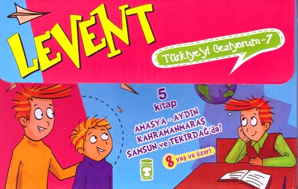 TİMAŞ LEVENT TÜRKİYEYİ GEZİYORUM-7 ( 5 KİTAP ) ürün görseli 1