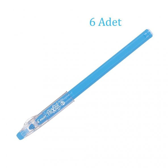 Pilot Frixion Ball Stick Roller Silinebilir Jel Kalem 0.7 mm Turkuaz F16-LB 6 Adet ürün görseli 1