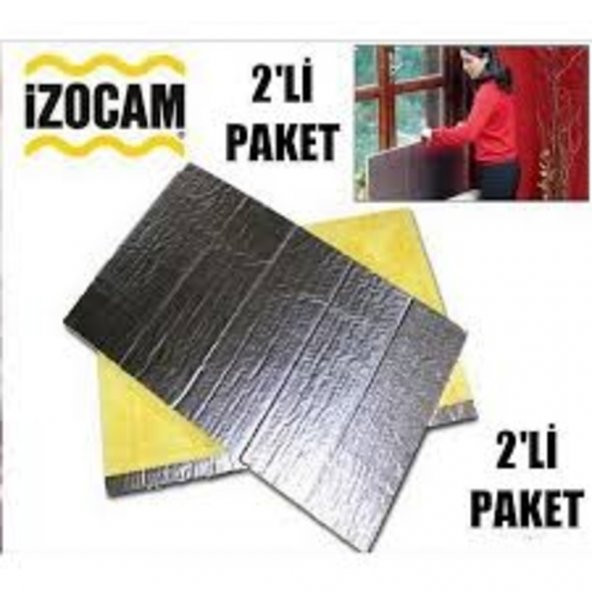 Izocam Radyatör Petek Soba Arkalığı Izopan 2Li Paket Camyünü ürün görseli 1