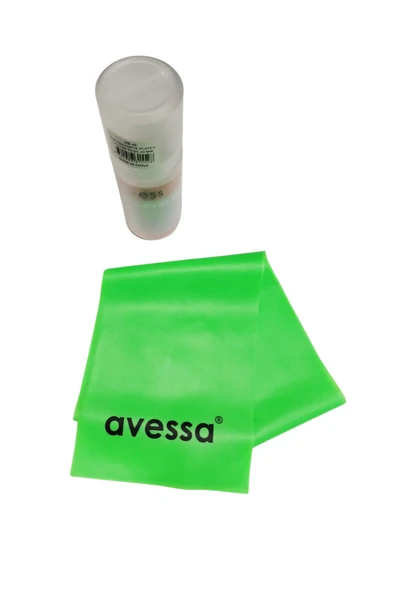 Avessa Tüpte Pilates Lastiği PB-40 YEŞİL 40 mm ürün görseli 1