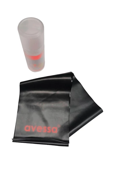 Avessa Tüpte Pilates Lastiği PB-55 SİYAH 55 mm ürün görseli 1