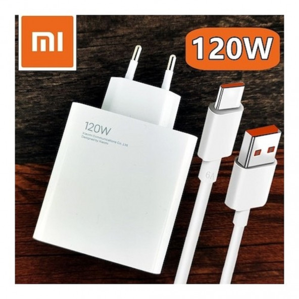 Xiaomi 120w Uyumlu Turbo Şarj Cihazı Aleti 120w 6a Myd-13-ee ürün görseli 1