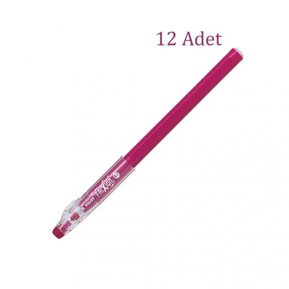 Pilot Frixion Ball Stick Roller Silinebilir Jel Kalem 0.7 mm Vişne F10-WR 12 Adet ürün görseli 1