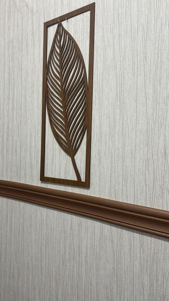 Renkli Duvarlar Kahverengi Düz 8cm-117cm Kendinden Yapışkanlı Çıta Çerçeve Süpürgelik ürün görseli 1