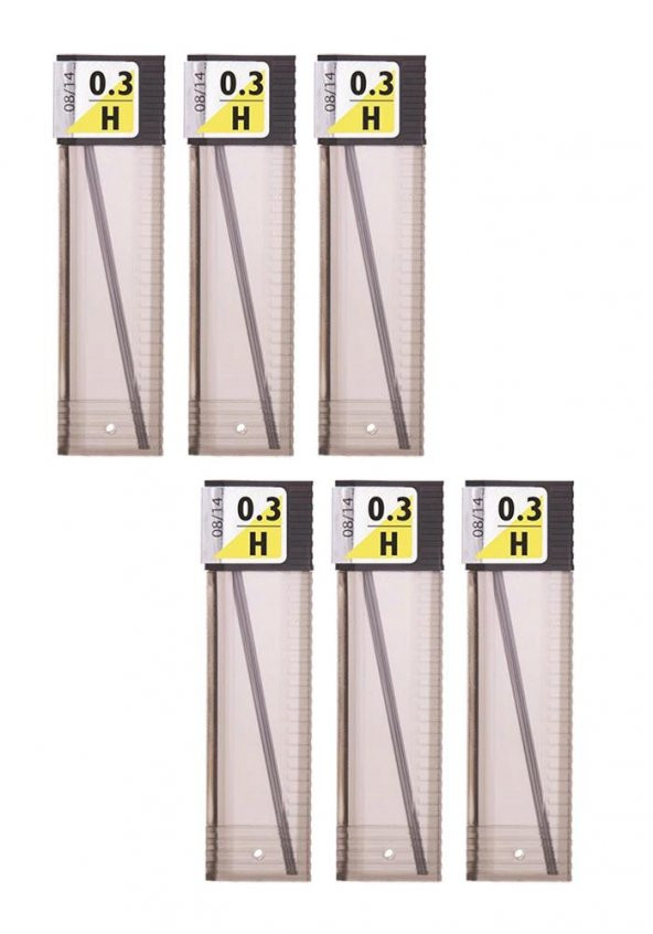 0.3 Kalem Ucu H 60 mm 6 Paket 0,3 Min Kalem Uç Teknik Kalem Yedeği Mono Tombow H 60 mm 6 Paket ürün görseli 1