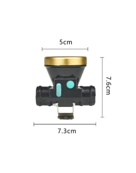 Watton WT-065 OSL Led Şarjlı Baret Lambası - Resim 3