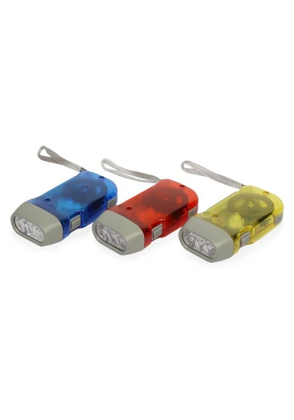 Watton WT-092 Elle Şarj Edilebilen Dinamolu Fener ürün görseli 1