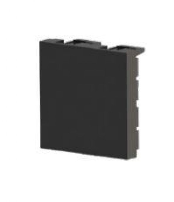 Ne-ad 45x45 Boş Kapak Kör Tapa Siyah ürün görseli 1