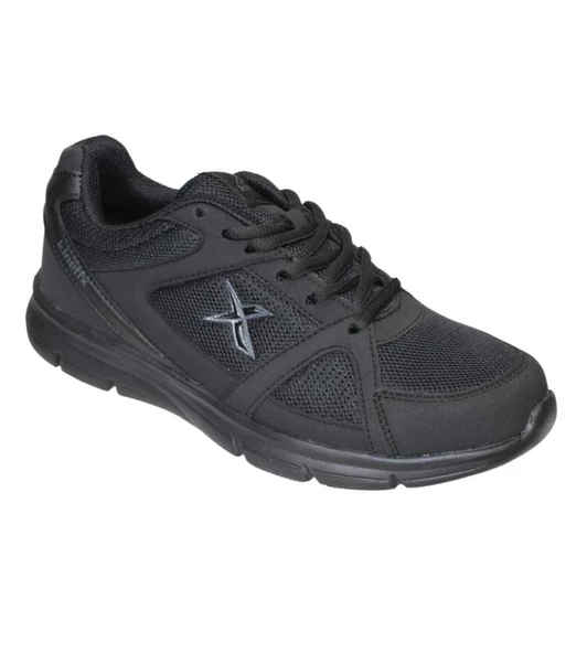 KİNETİX Siyah Fileli Yazlık Sneaker Spor Yürüyüş Ayakkabısı ürün görseli 1