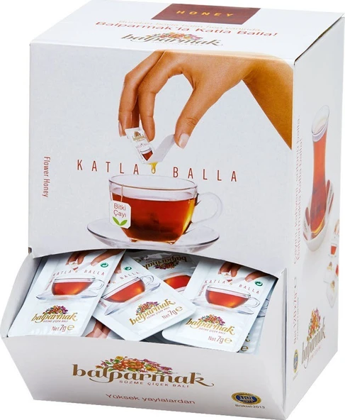Balparmak Katla Balla 7 gr 120 Adet Süzme Çiçek Balı ürün görseli 1