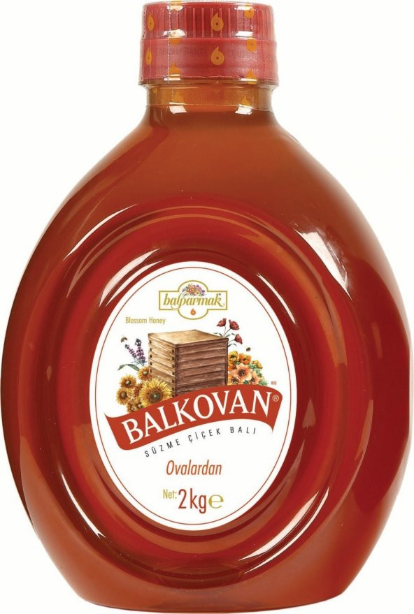 Balparmak Balkovan Süzme Çiçek Balı 2 kg ürün görseli 1