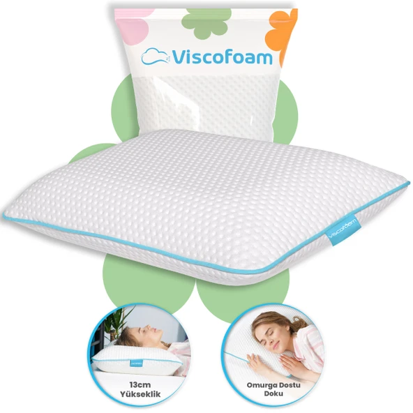 Viscofoam Visco Parçacıklı Ortopedik Yastık - 1 Adet ürün görseli 1