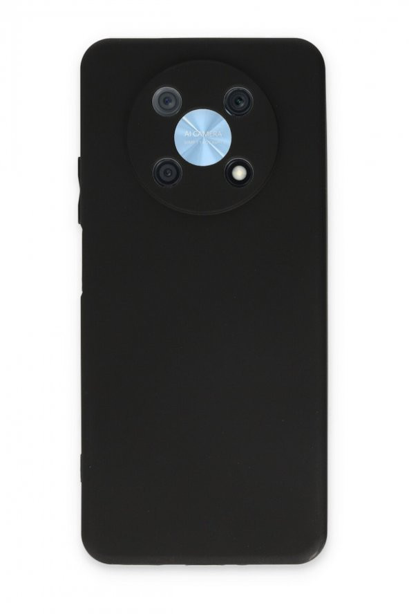 Huawei Nova Y90 Kılıf Yumuşak Dokulu Silikon  - Siyah ürün görseli 1