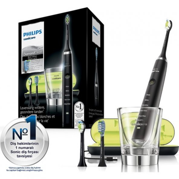 Philips Sonicare HX9353/56 Diamond Clean Sonic Şarjlı Diş FırçasıPhilips Sonicare HX9353/56 Diamond Clean Sonic Şarjlı Diş Fırçası ürün görseli 1