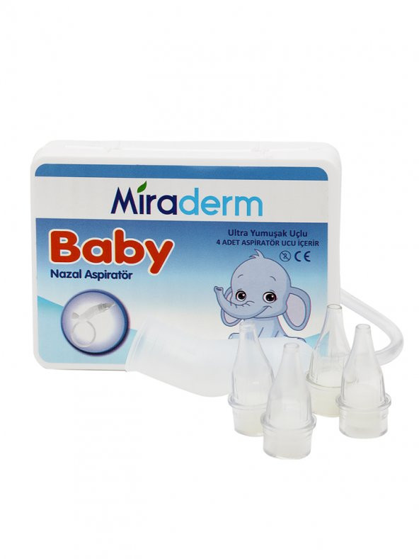 Miraderm Bebsi Nazal Aspiratör Ve Yedek Uç 4lü Mavi ürün görseli 1