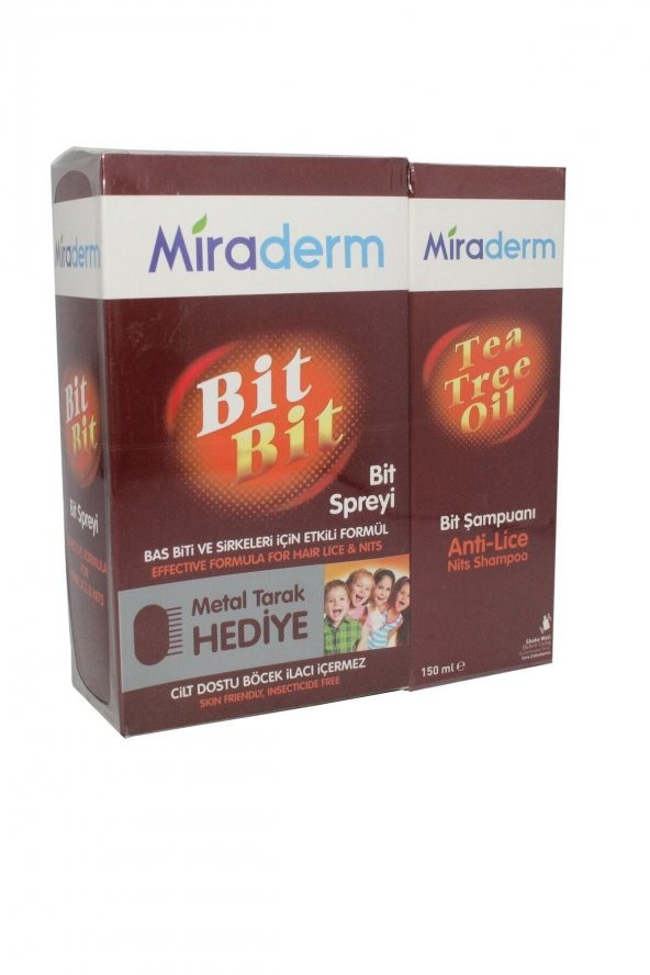 Miraderm Bit Şampuanı + Sprey Set Kzmprt ürün görseli 1