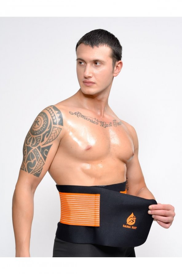 SAUNA SUIT 100 Orijinal Unisex Termal Korse Bel Göbek Basen Zayıflama Korse Terleme Kemeri Incetici Korseyky ürün görseli 1