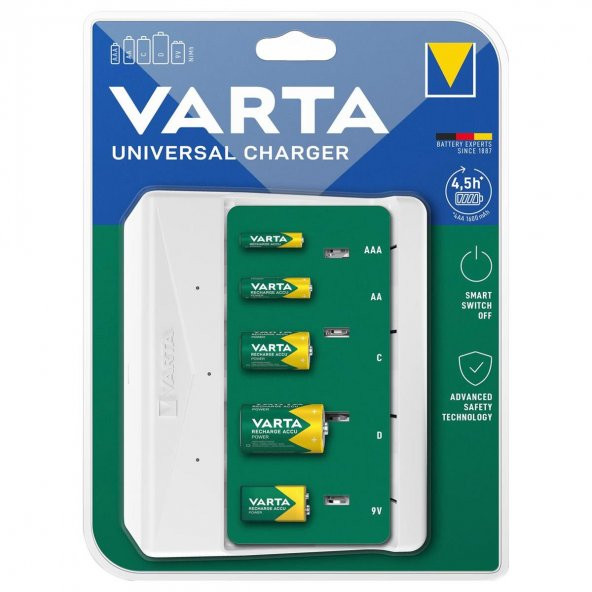 Varta 57658 Universal Şarj Cihazı ürün görseli 1