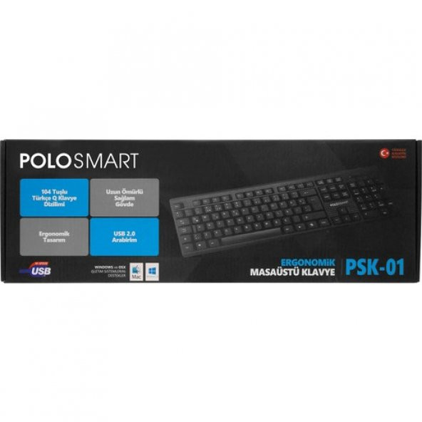 Polosmart Psk01 104 Tuşlu Q Klavye - Resim 5