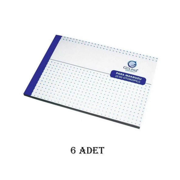 Gülpaş 675 Para Makbuzu 2/50 - 6 Adet ürün görseli 1