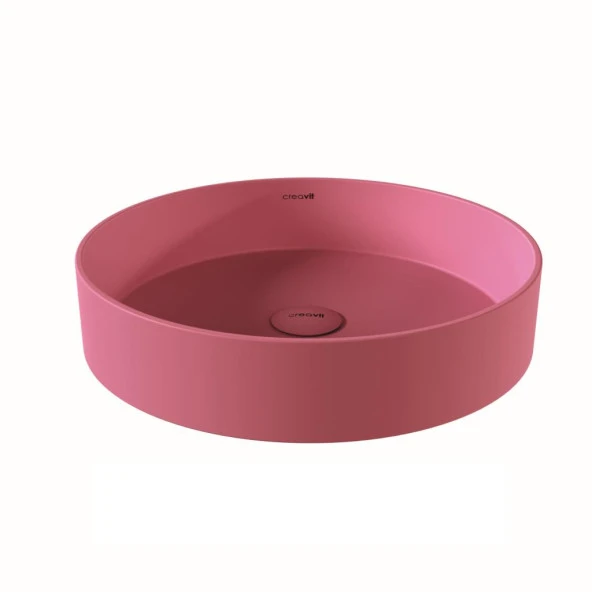 Creavit Loop Ø 45 cm Set Üstü Çanak Lavabo SAKURA LP145 - Resim 2