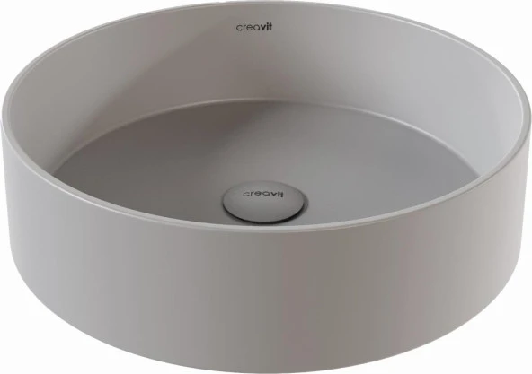 Creavit Loop Ø 45 cm Set Üstü Çanak Lavabo COOLGREY LP145 ürün görseli 1