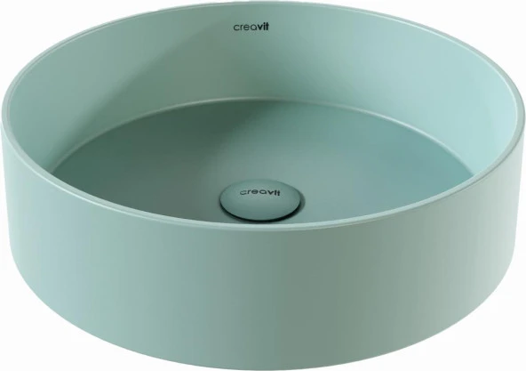 Creavit Loop Ø 45 cm Set Üstü Çanak Lavabo NİL YEŞİLİ LP145 ürün görseli 1