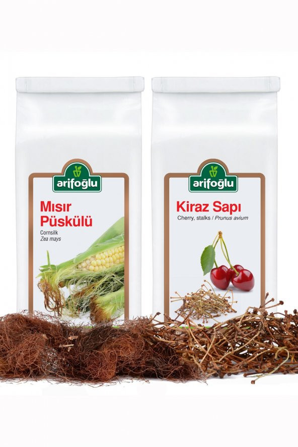 Arifoğlu Mısır Püskülü 40g + Kiraz Sapı 50g Özel Yaza Merhaba Kürü ürün görseli 1