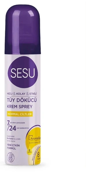 Sesu Normal Ciltler için Tüy Dökücü Krem Sprey 150 ml ürün görseli 1