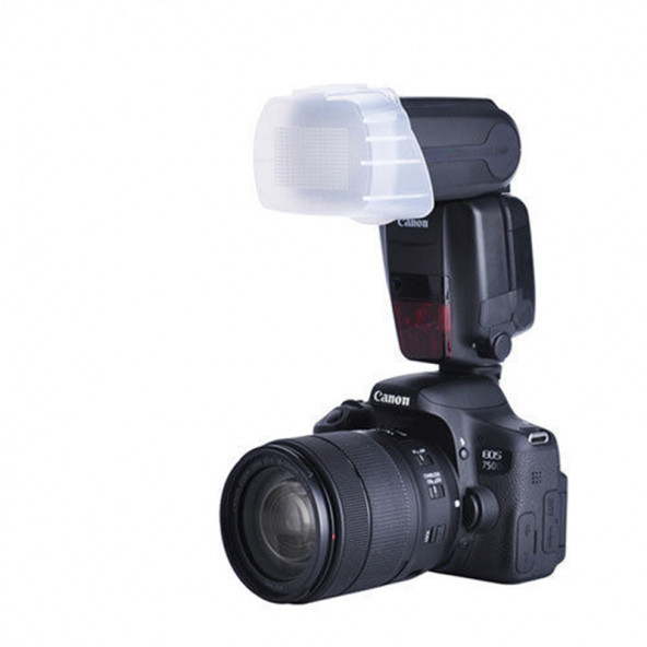 JJC FC-600EX II Flaş Diffuser, Canon Speedlite 600EX II-RT Flash İçin Diffuser - Resim 4
