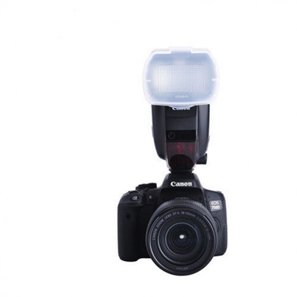 JJC FC-600EX II Flaş Diffuser, Canon Speedlite 600EX II-RT Flash İçin Diffuser - Resim 5