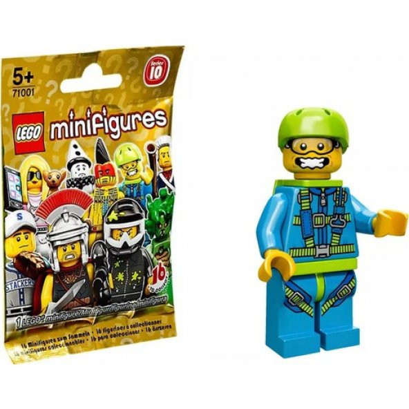 Lego 71001 Minifigür Seri 10 - 6 Skydiver ürün görseli 1