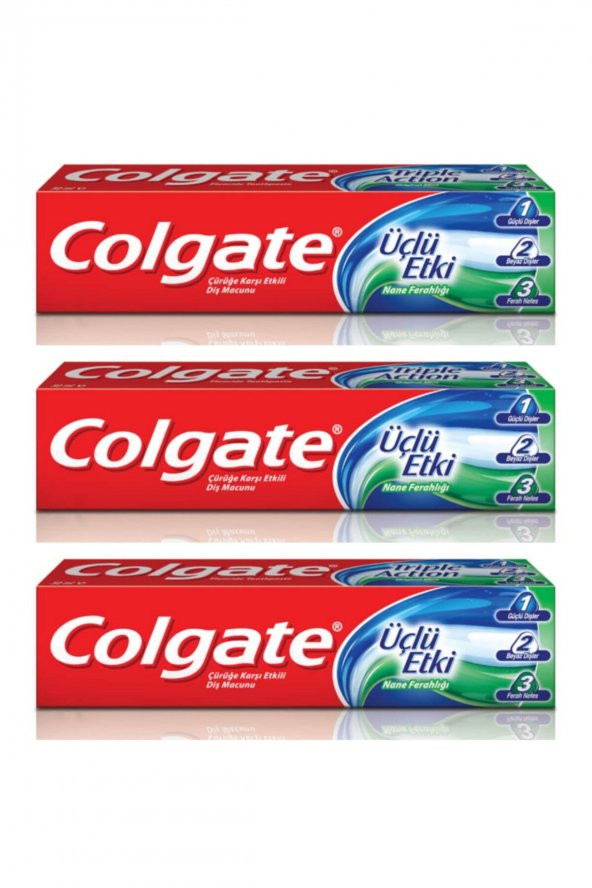 Diş Macunu Üçlü Etki 100 ml X 3 Adet ürün görseli 1