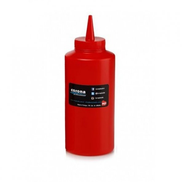 Mayonez & Ketçap Şişe Kapaklı 400 Ml Kırmızı ürün görseli 1