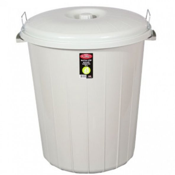 Çöp Kovası Battal Kilitli 50 Lt ürün görseli 1