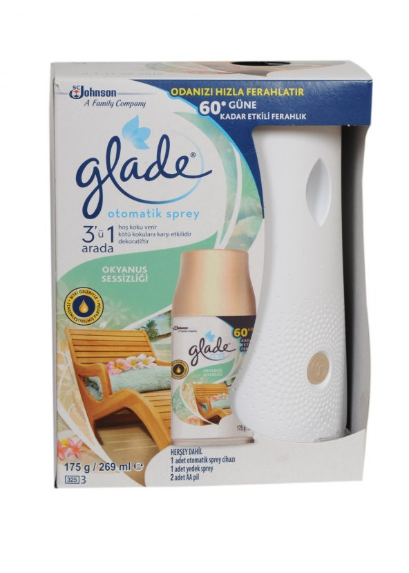 Glade Otomatik Sprey + Okyanus Sessizliği Yedek 269 ML ürün görseli 1