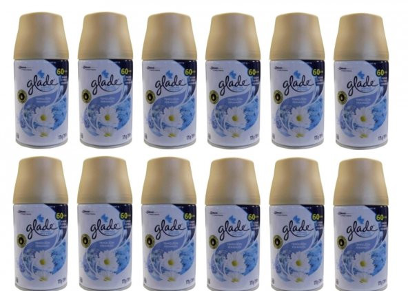 Glade  Otomatik  Sprey  Oda  Kokusu Yedek  Temizliğin   Ferahlığı 12 X 269 Ml ürün görseli 1